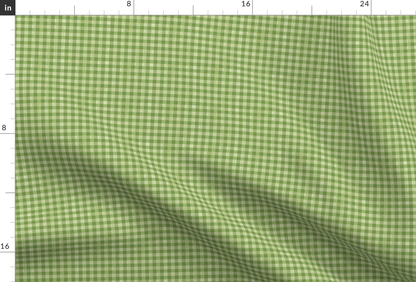 Apple Green Gingham