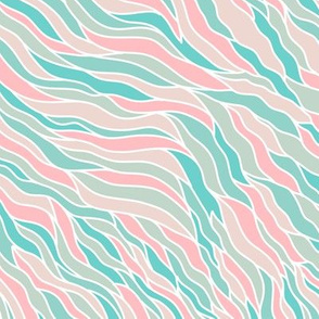 Waves pastel