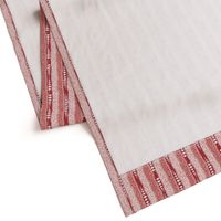 Microdot Stripe - Red