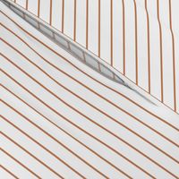 caramel stripes on white ⸬ pantone colorstrology - color of the month january