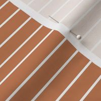 caramel stripes ⸬ pantone colorstrology - color of the month january