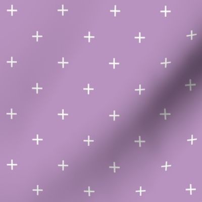 sheer lilac swiss cross thin ⸬ pantone colorstrology - color of the month february