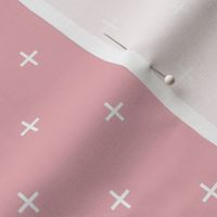 coral blush swiss cross thin ⸬ pantone colorstrology - color of the month july