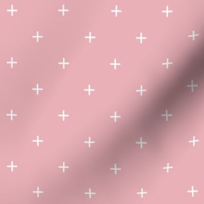 coral blush swiss cross thin ⸬ pantone colorstrology - color of the month july