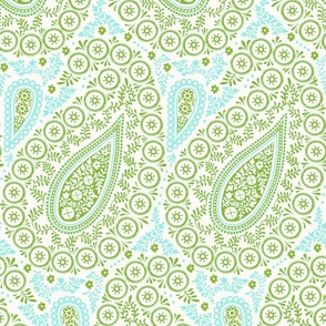 Perfect Paisley Green