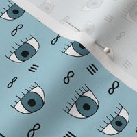 What are you looking at eyeballs and infinity eyelashes pop design pink