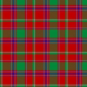 Dalziel / Dalzell tartan #3 asymmetrical, 3", 1822 Wilson's of Bannockburn