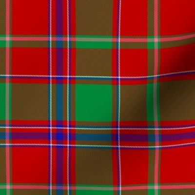 Dalziel / Dalzell tartan #3 asymmetrical, 6"