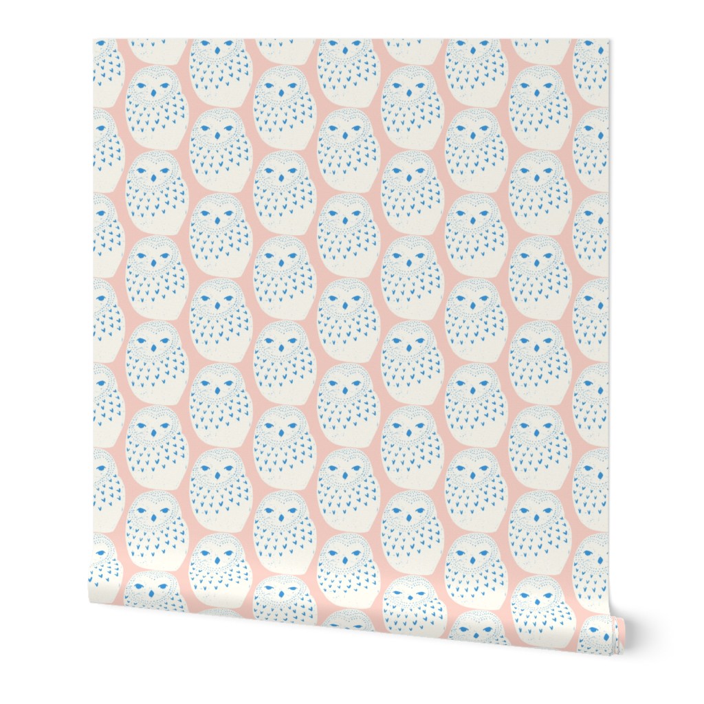 Snowy Owl Pink