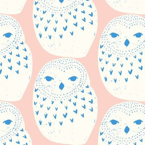 Snowy Owl Pink