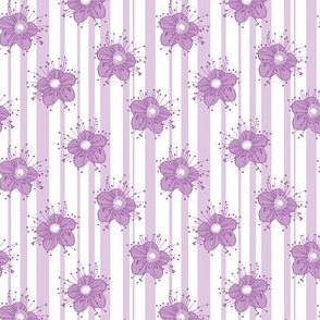 purple flowers-with-stripes