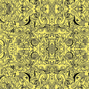 Abstract Yellow