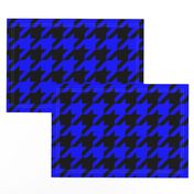 Three Inch Blue and Black Houndstooth