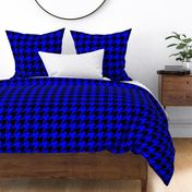 Three Inch Blue and Black Houndstooth