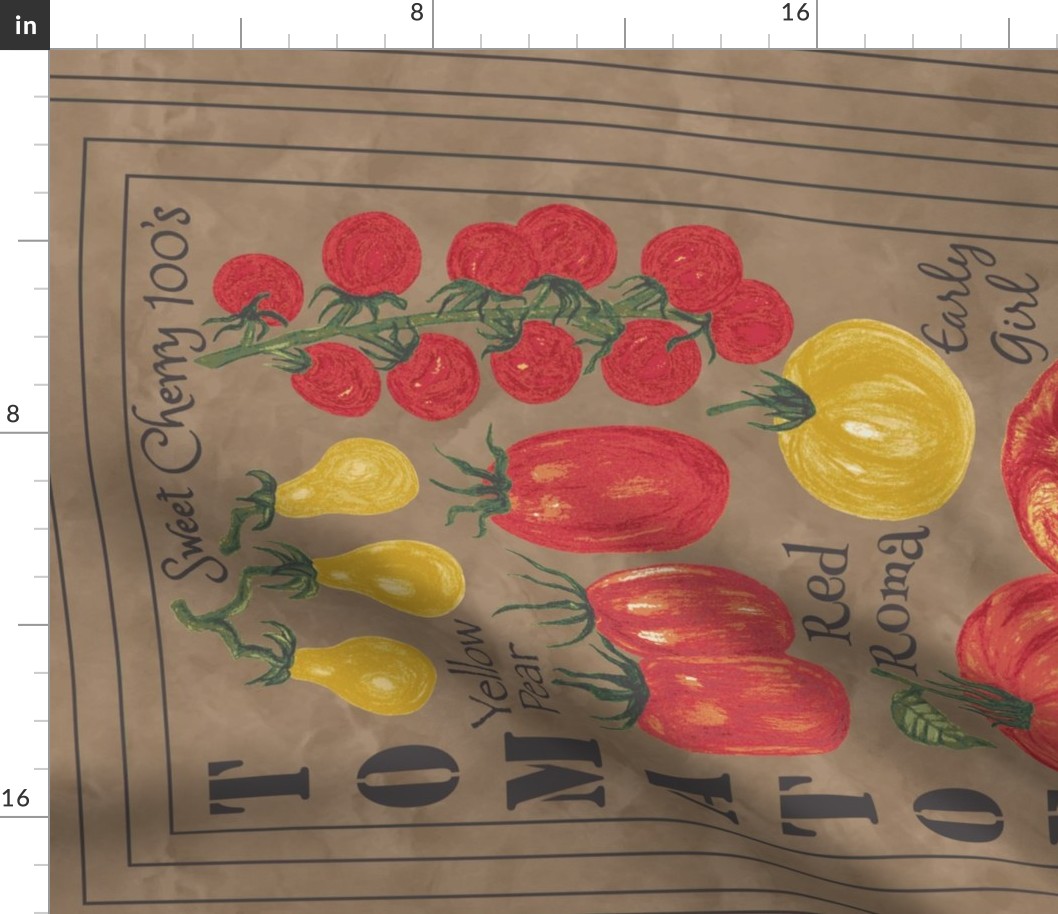 Tomato Tea Towel