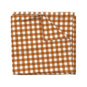 PLAID SIENNA