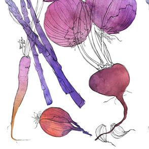 Purple Vegetable Medley