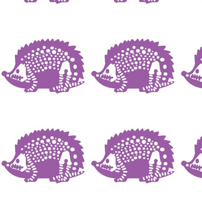 Purple Hedgehog