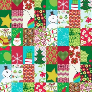 Christmas Medley Patchwork