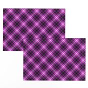 Custom Violet and Magenta Plaid