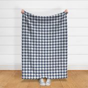 Three Inch Blue Jeans Blue and White Houndstooth