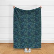 Tapa Screen Navy Opal Green 300