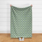 Dog cactus fabric. 