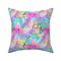 Watercolour Abstract Paint & Splatters Fabric | Spoonflower