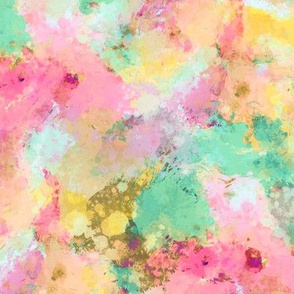 Watercolour Abstract Paint & Splatters