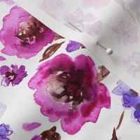Lavender and Magenta Florals
