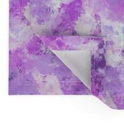 Watercolour Abstract Paint & Splatters Purple Lilac