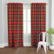 BRIGHT FRUITY TROPICAL PLAID MADRAS SUMMER