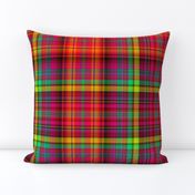 BRIGHT FRUITY TROPICAL PLAID MADRAS SUMMER