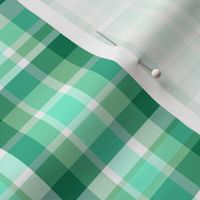 Holiday Spearmint Plaid