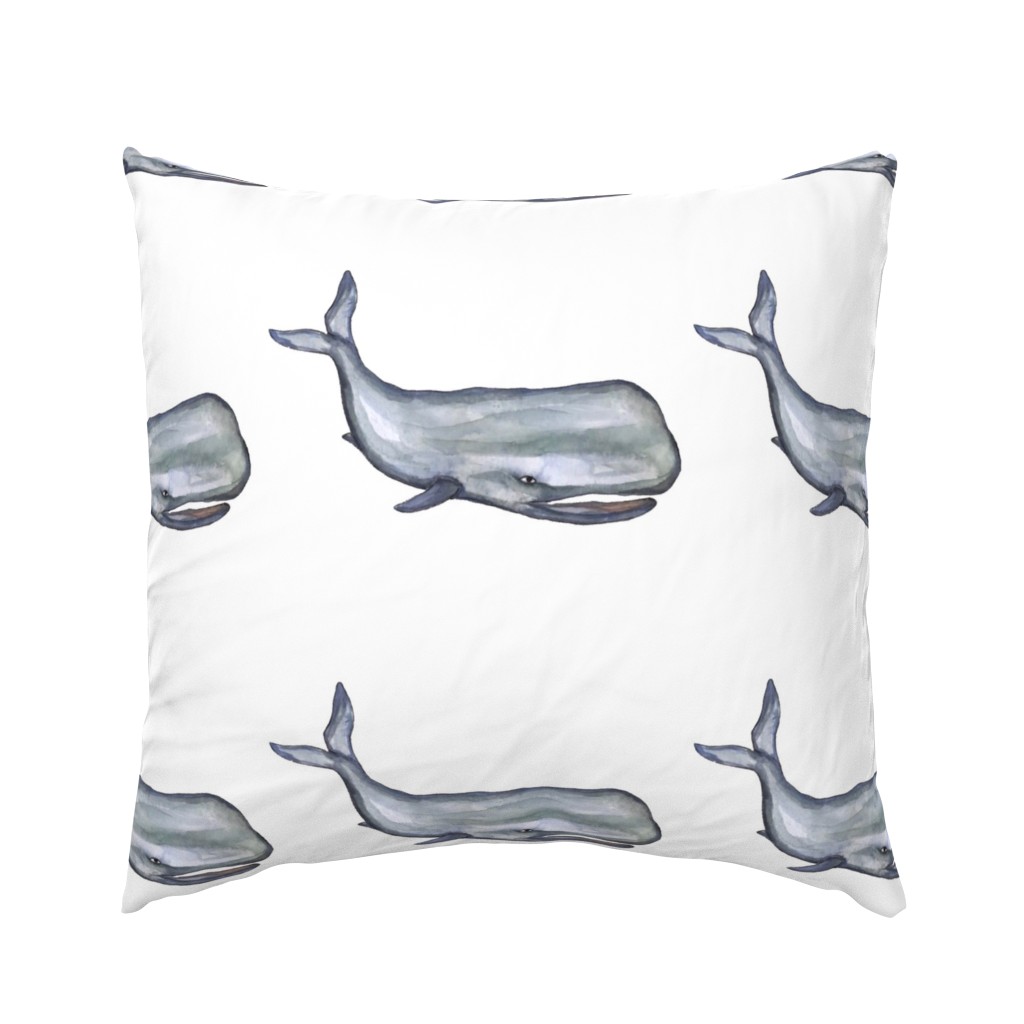 hand painted whale, Wal