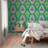 emerald ikat