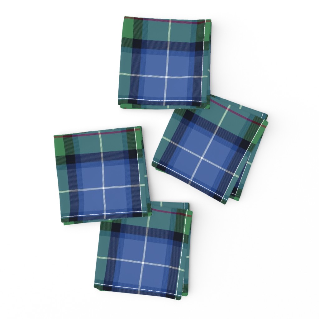 Tweedside hunting tartan, custom variant #1, 6"