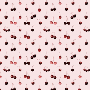 Cherries on Pink