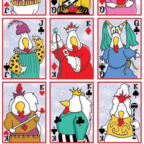 Royal Roost White cards