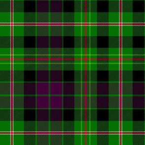 Paget tartan, 6" purple