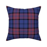 Dunbar tartan, 6", custom colorway dark pink/blue