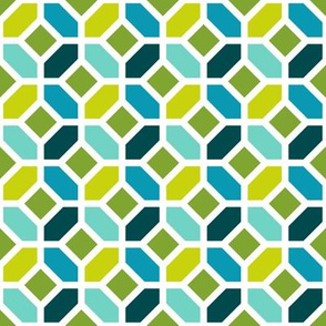 Geometric Pattern: Octagon: Spring