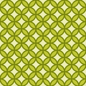 Geometric Pattern: Circle: Green