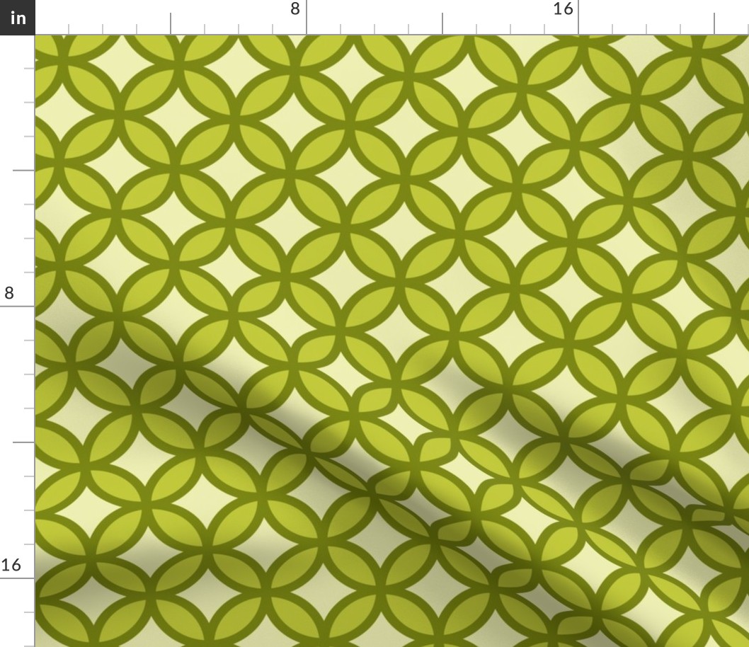 Geometric Pattern: Circle: Green