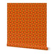 Geometric Pattern: Square Twist: Orange