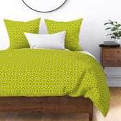 Geometric Pattern: Square Twist: Green