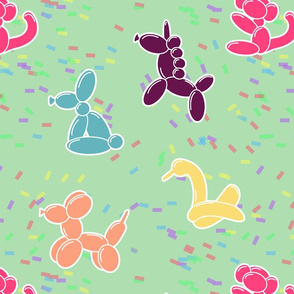 Balloon Animals on Party Mint