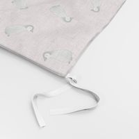Baby Emperor Penguins - pink with snowflakes