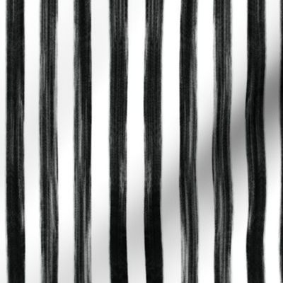 black gouache stripes // rotated