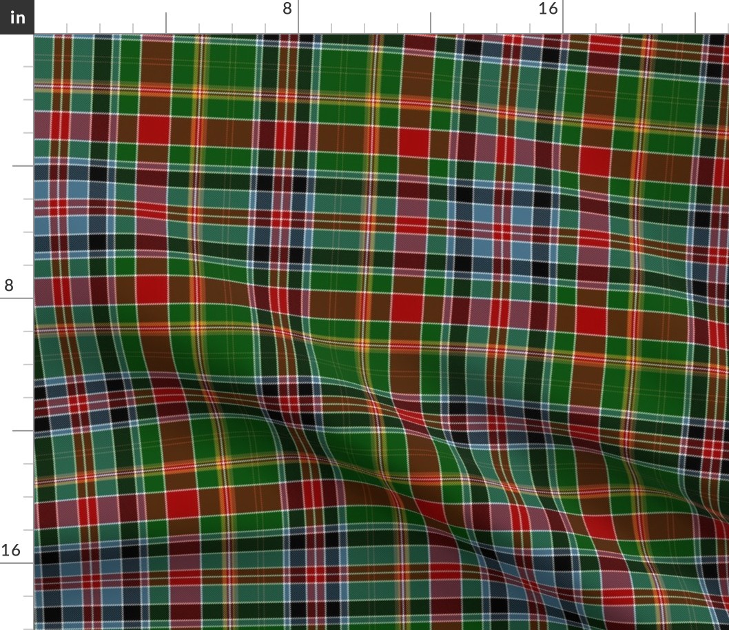 Hunter tartan #1, 12", c. 1790 from Wilson's of Bannockburn